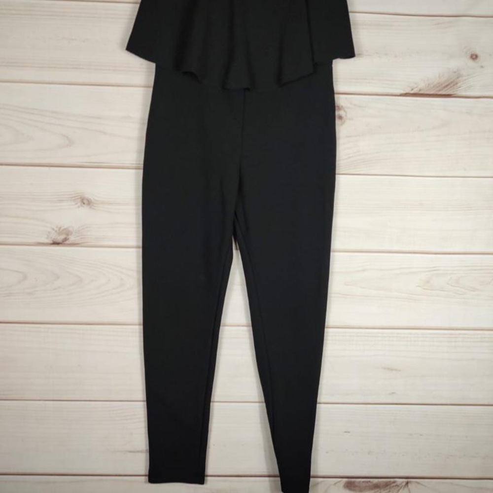 Mind Code M Jumpsuit Womans Black Strapless With … - image 4